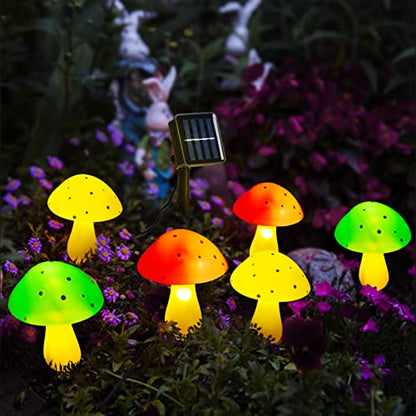 Solar Mushroom Glow